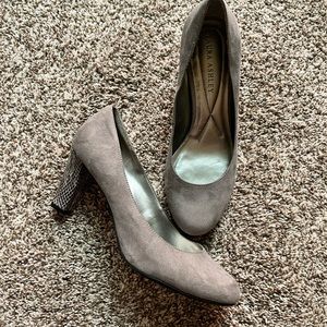 Grey Laura Ashley Closed-toe Heels